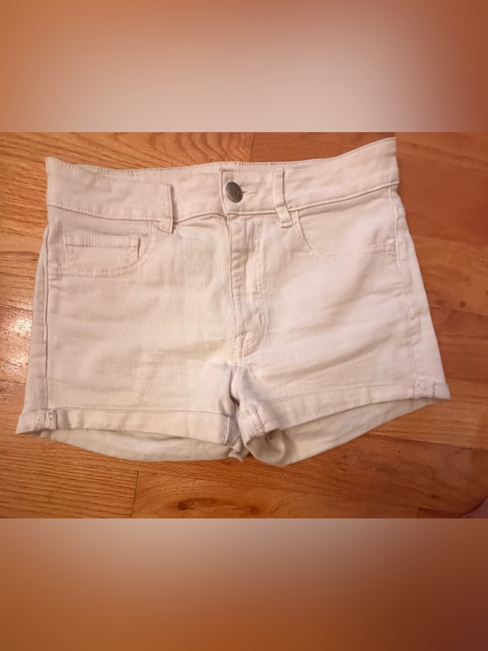 American Eagle Outfitters White Denim Women’s Shorts